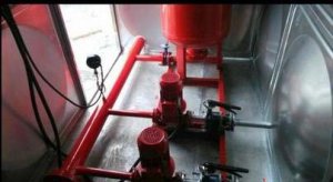 徐州保溫水箱消防箱泵一體工程